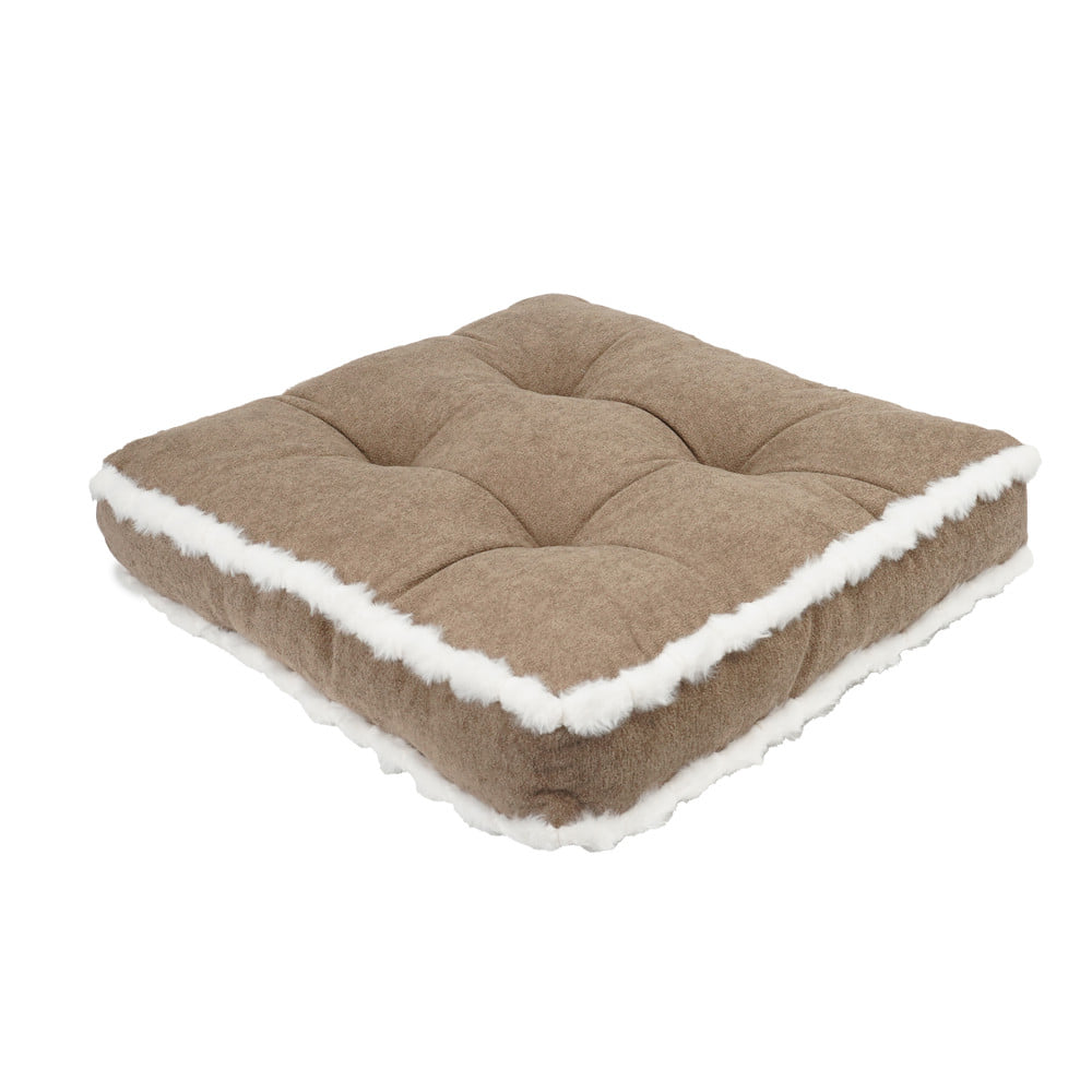 เบาะรองนั่ง HOME LIVING STYLE CLOUDY 16x16 นิ้ว สีน้ำตาล
