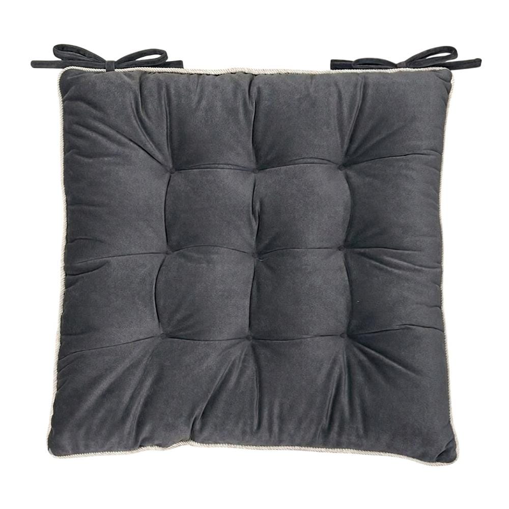 เบาะรองนั่ง HOME LIVING STYLE CRISP 15x15 นิ้ว สีเทา