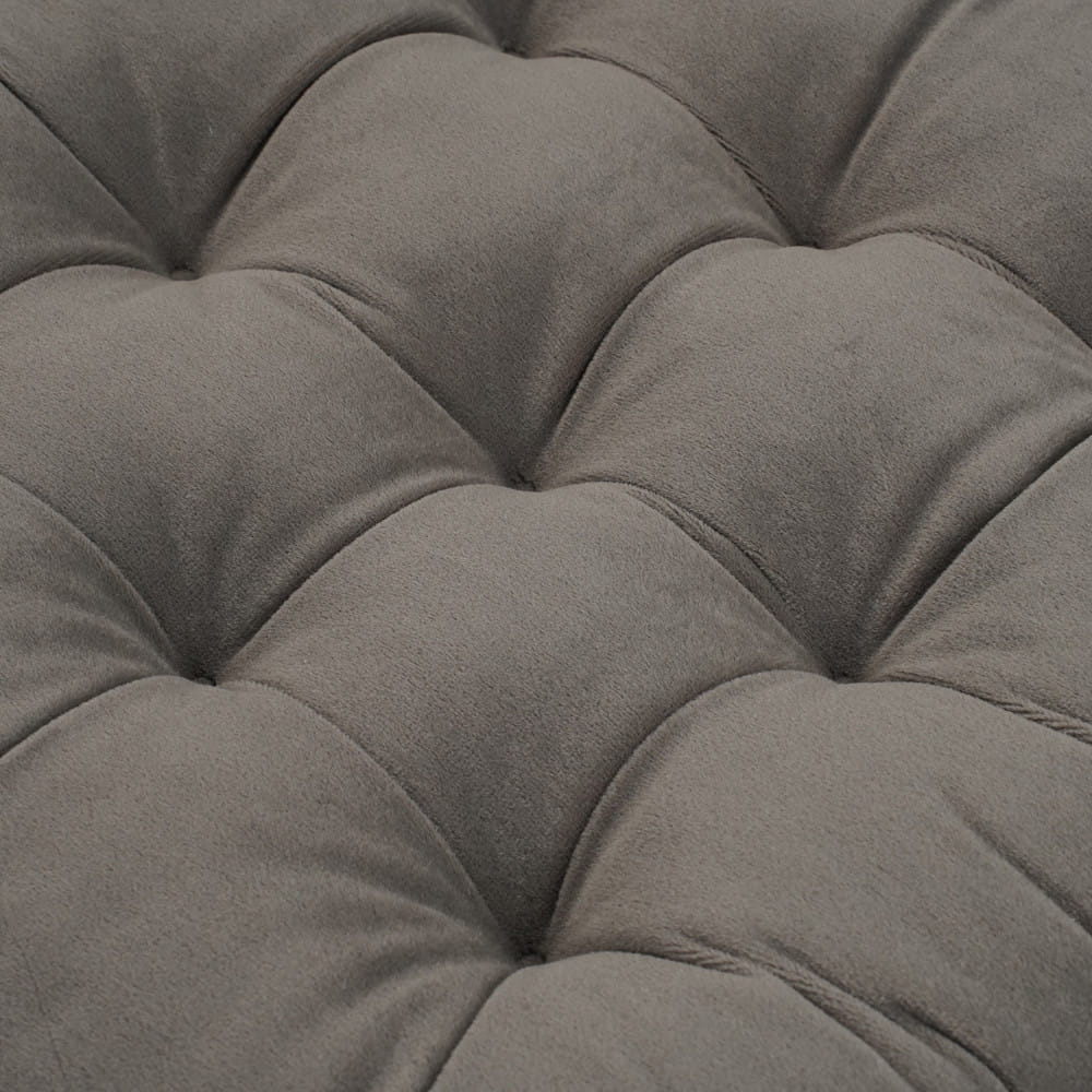 เบาะรองนั่ง HOME LIVING STYLE CRISP 15x15 นิ้ว สีเทา