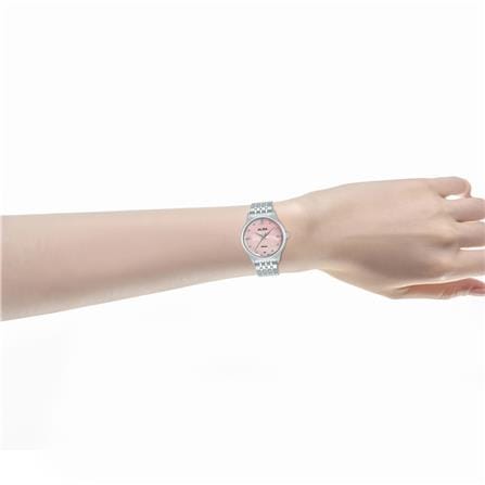 นาฬิกาข้อมือผู้หญิง ALBA รุ่น AG8Q79X ขนาด 28 มม. สีชมพู_4