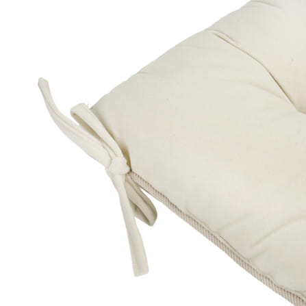 เบาะรองนั่ง HOME LIVING STYLE CRISP 15x15 นิ้ว สีครีม_2