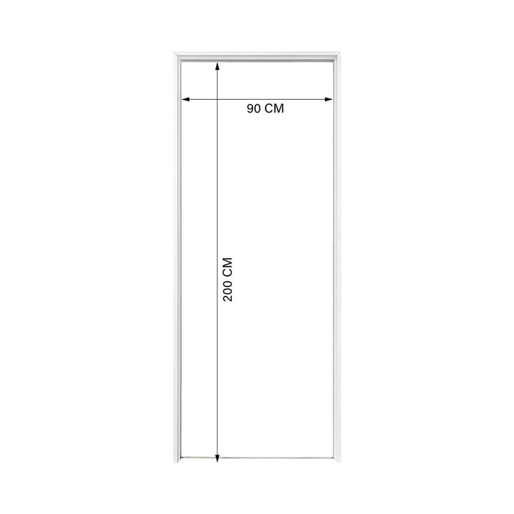 วงกบประตู UPVC NAPA 90x200 ซม. สีขาว
