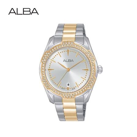 นาฬิกาข้อมือผู้หญิง ALBA รุ่น AG8N32X ขนาด 36 มม. สีขาว
