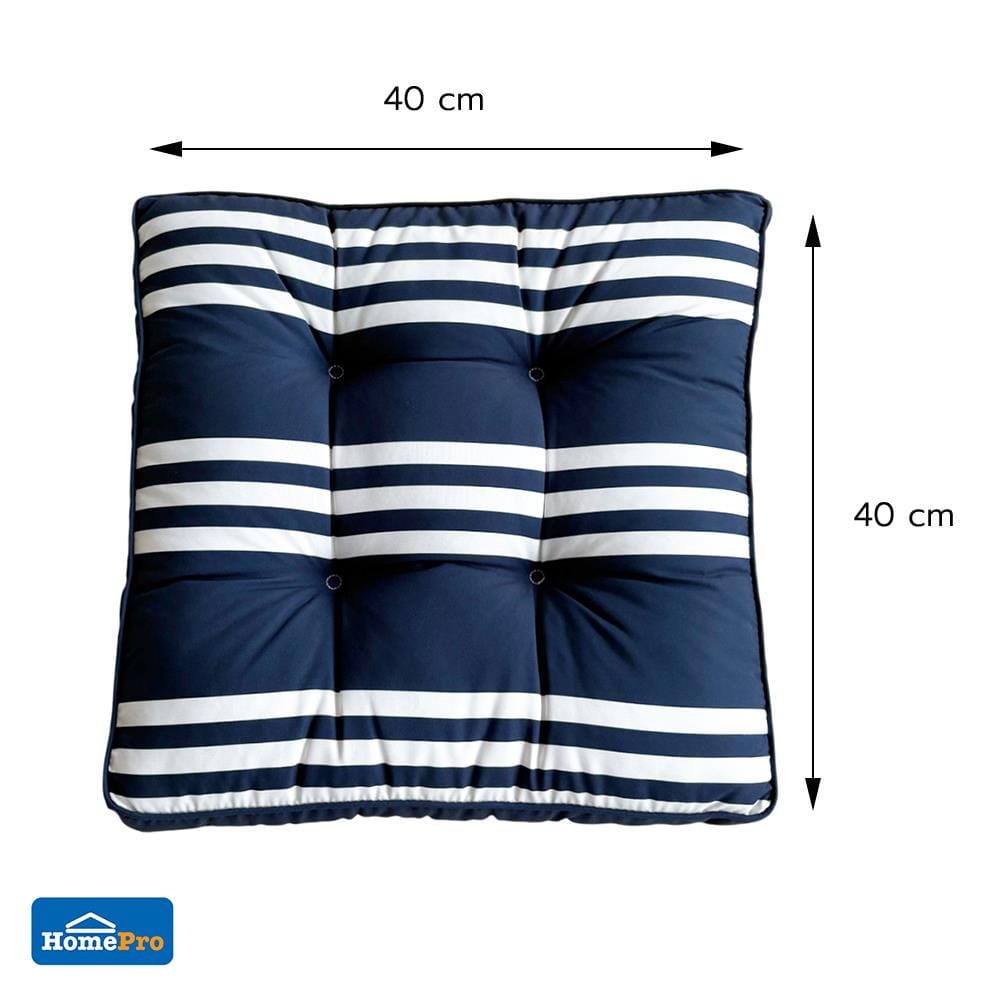 เบาะรองนั่ง HOME LIVING STYLE CHILLY 16x16 นิ้ว สีน้ำเงิน
