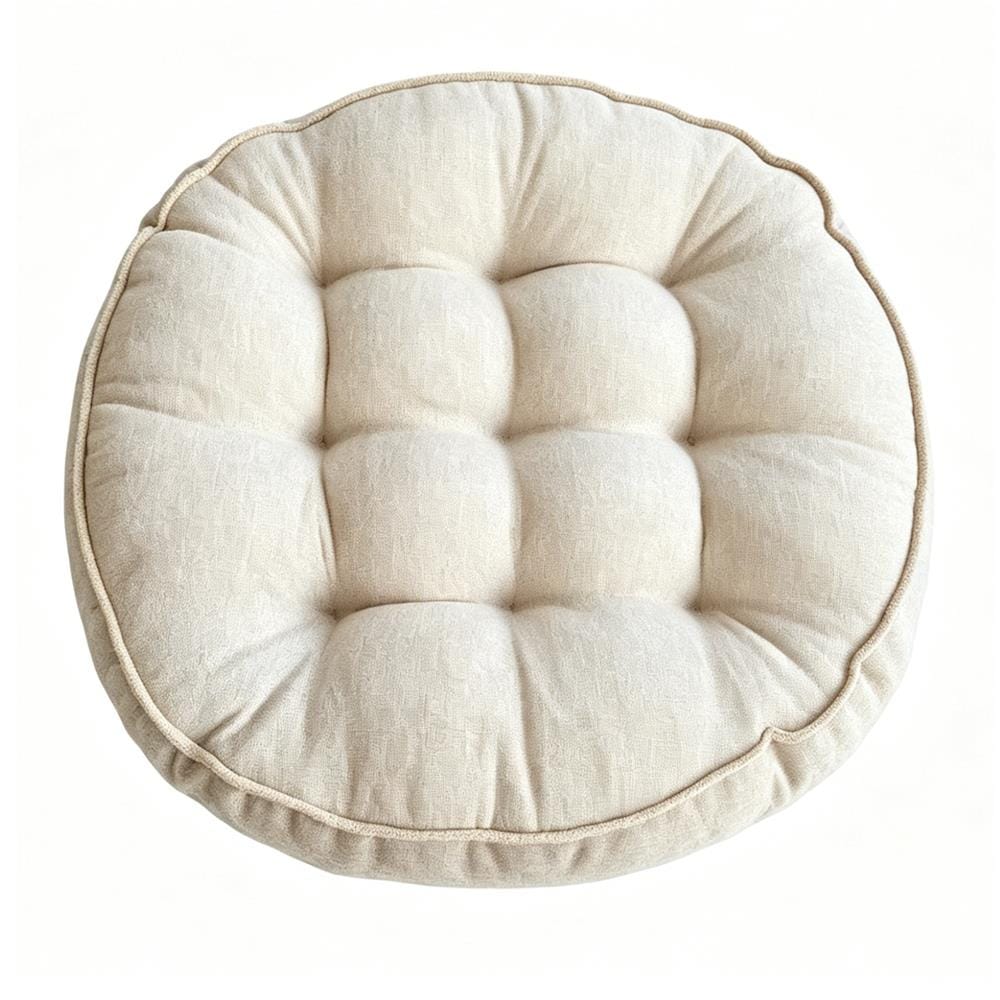 เบาะรองนั่ง HOME LIVING STYLE CATCH 20x20 นิ้ว สีครีม