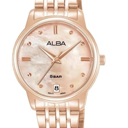 นาฬิกาข้อมือผู้หญิง ALBA รุ่น AG8Q72X ขนาด 28 มม. สีโรสโกลด์_1