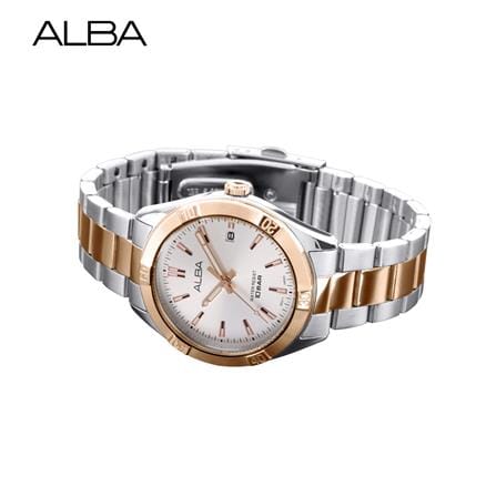 นาฬิกาข้อมือผู้หญิง ALBA รุ่น AG8M90X ขนาด 35.5 มม. สีขาว_2