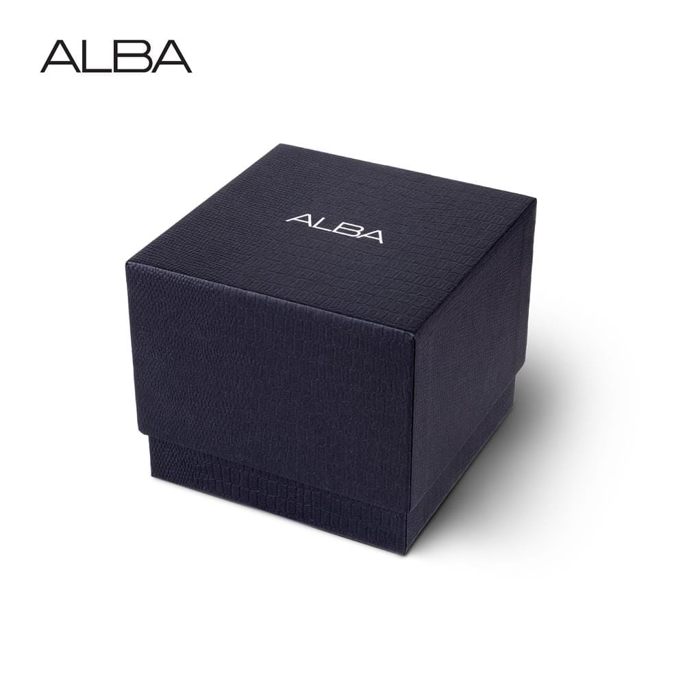 นาฬิกาข้อมือผู้หญิง ALBA รุ่น AG8N30X ขนาด 36 มม. สีเงิน