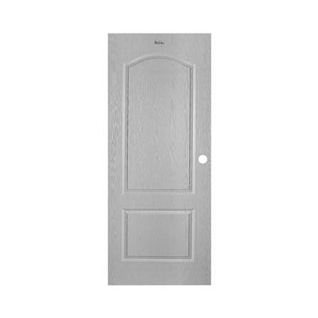 ประตูภายนอก UPVC เจาะลูกบิด ASARA A913 80x200 ซม. สีเทา_0