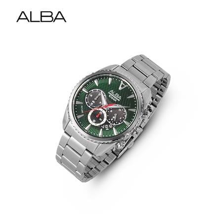นาฬิกาข้อมือผู้ชาย ALBA รุ่น AT3J13X ขนาด 43 มม. สีเขียว_3