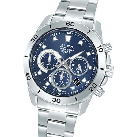 นาฬิกาข้อมือผู้ชาย ALBA รุ่น AZ5013X ขนาด 43.8 มม. สีน้ำเงิน_1