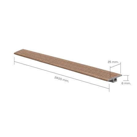 ตัวจบระดับเดียวกัน PVC SMARTMATT 2.5x240x0.6 ซม. สี 308_3