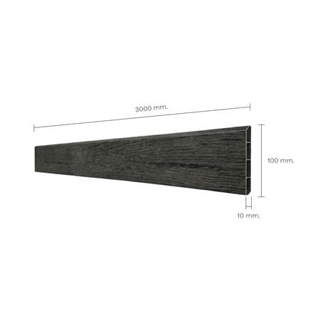 บัวพื้น PVC SMARTMATT 10x300x1 ซม. สี 306_3