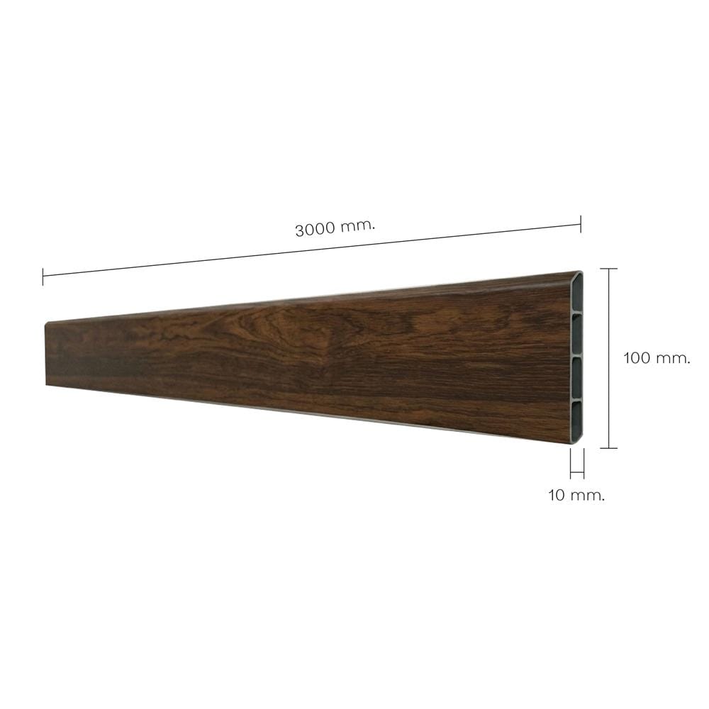 บัวพื้น PVC SMARTMATT 10x300x1 ซม. สี 28