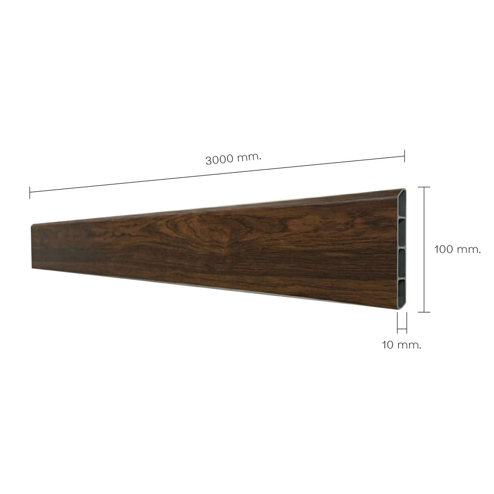 บัวพื้น PVC SMARTMATT 10x300x1 ซม. สี 028
