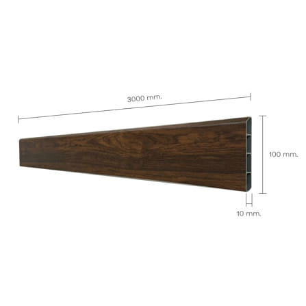 บัวพื้น PVC SMARTMATT 10x300x1 ซม. สี 028_3