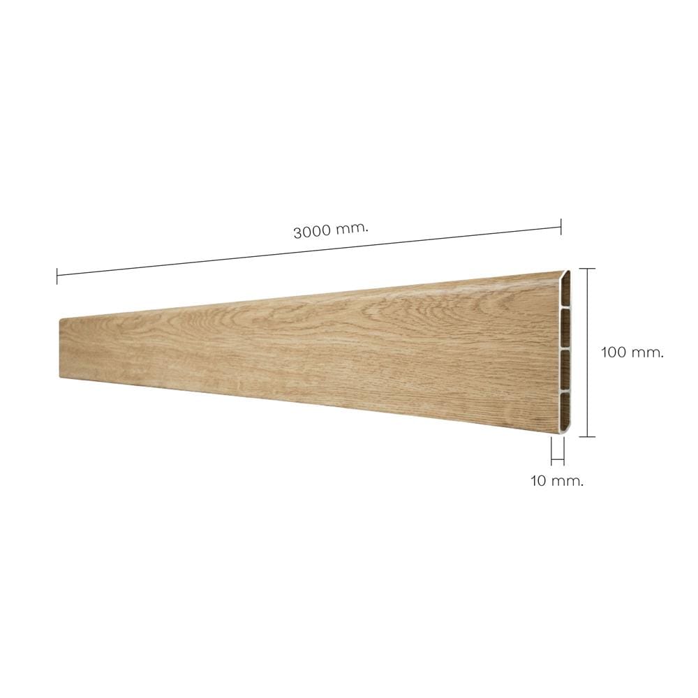 บัวพื้น PVC SMARTMATT 10x300x1 ซม. สี 138-3