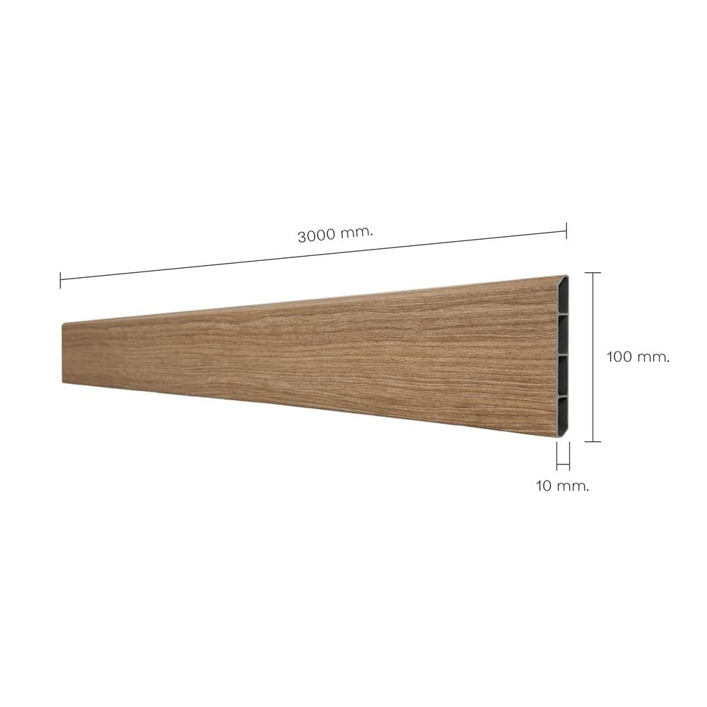 บัวพื้น PVC SMARTMATT 10x300x1 ซม. สี 307