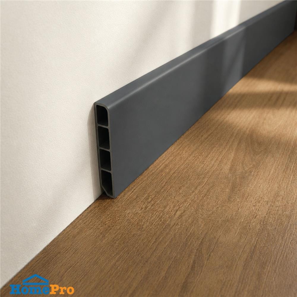 บัวพื้น PVC SMARTMATT 10x300x1 ซม. สี 010-1