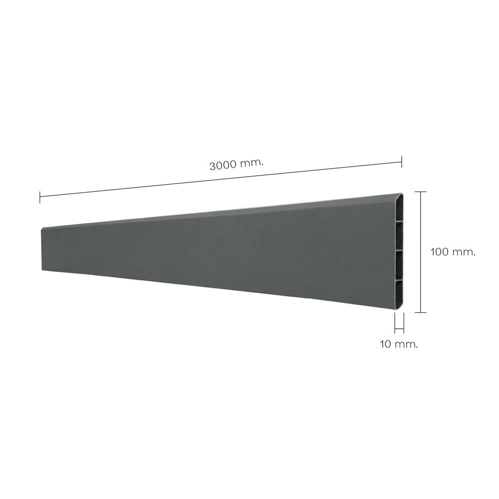 บัวพื้น PVC SMARTMATT 10x300x1 ซม. สี 010-1