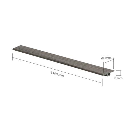 ตัวจบระดับเดียวกัน PVC SMARTMATT 2.5x240x0.6 ซม. สี 330_3