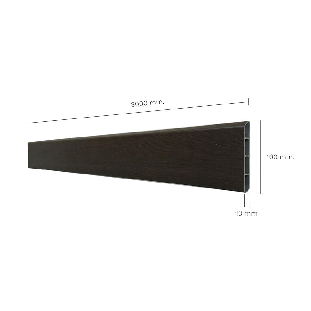 บัวพื้น PVC SMARTMATT 10x300x1 ซม. สี 028-3