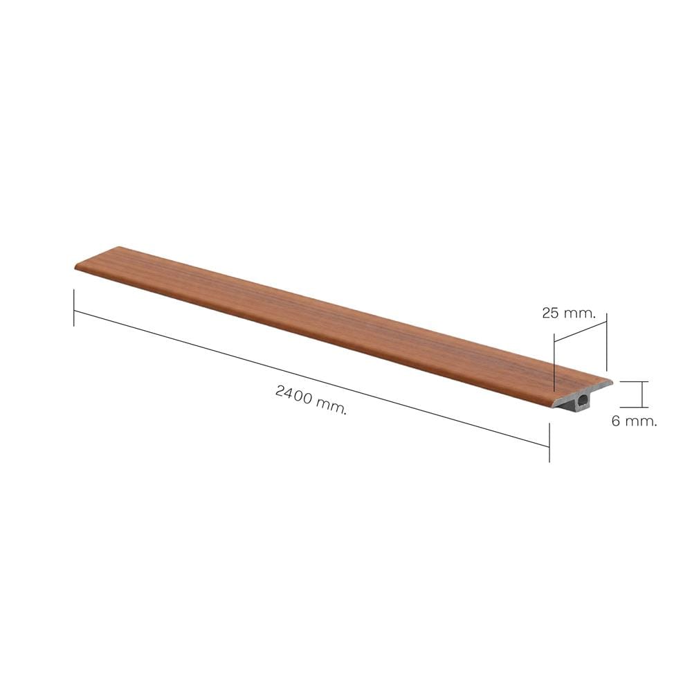 ตัวจบระดับเดียวกัน PVC SMARTMATT 2.5x240x0.6 ซม. สี 035-1