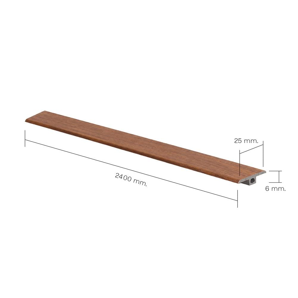 ตัวจบระดับเดียวกัน PVC SMARTMATT 2.5x240x0.6 ซม. สี 303