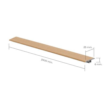 ตัวจบระดับเดียวกัน PVC SMARTMATT 2.5x240x0.6 ซม. สี 39_3