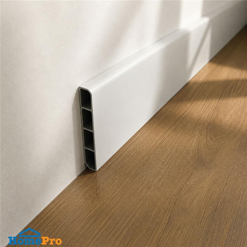 บัวพื้น PVC SMARTMATT 10x300x1 ซม. สี 114-5