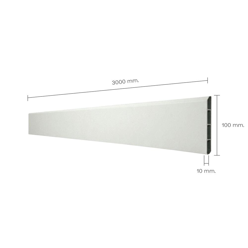 บัวพื้น PVC SMARTMATT 10x300x1 ซม. สี 114-5