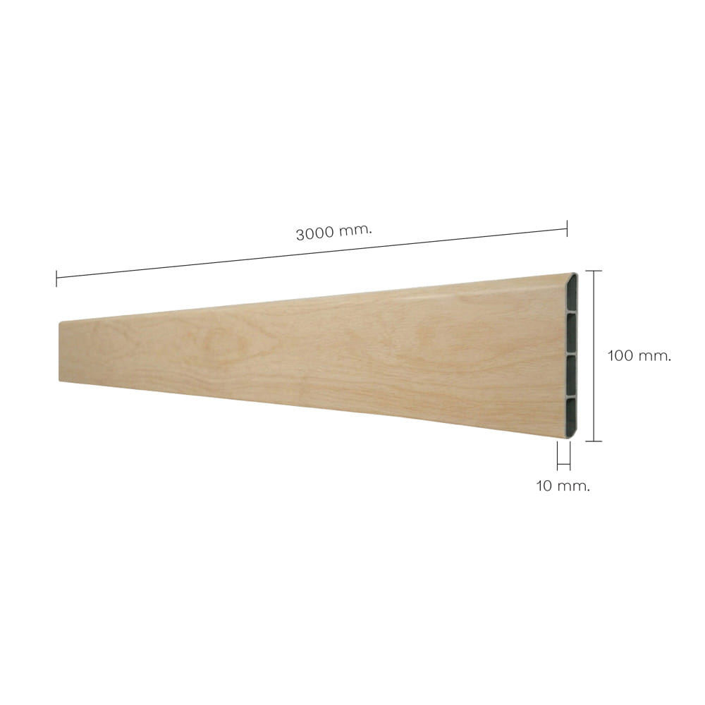 บัวพื้น PVC SMARTMATT 10x300x1 ซม. สี 039