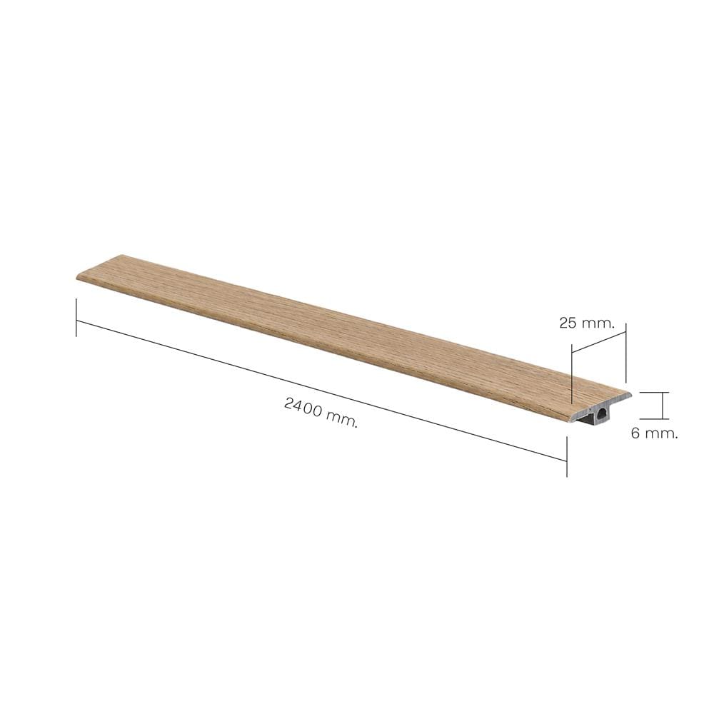 ตัวจบระดับเดียวกัน PVC SMARTMATT 2.5x240x0.6 ซม. สี 138-3