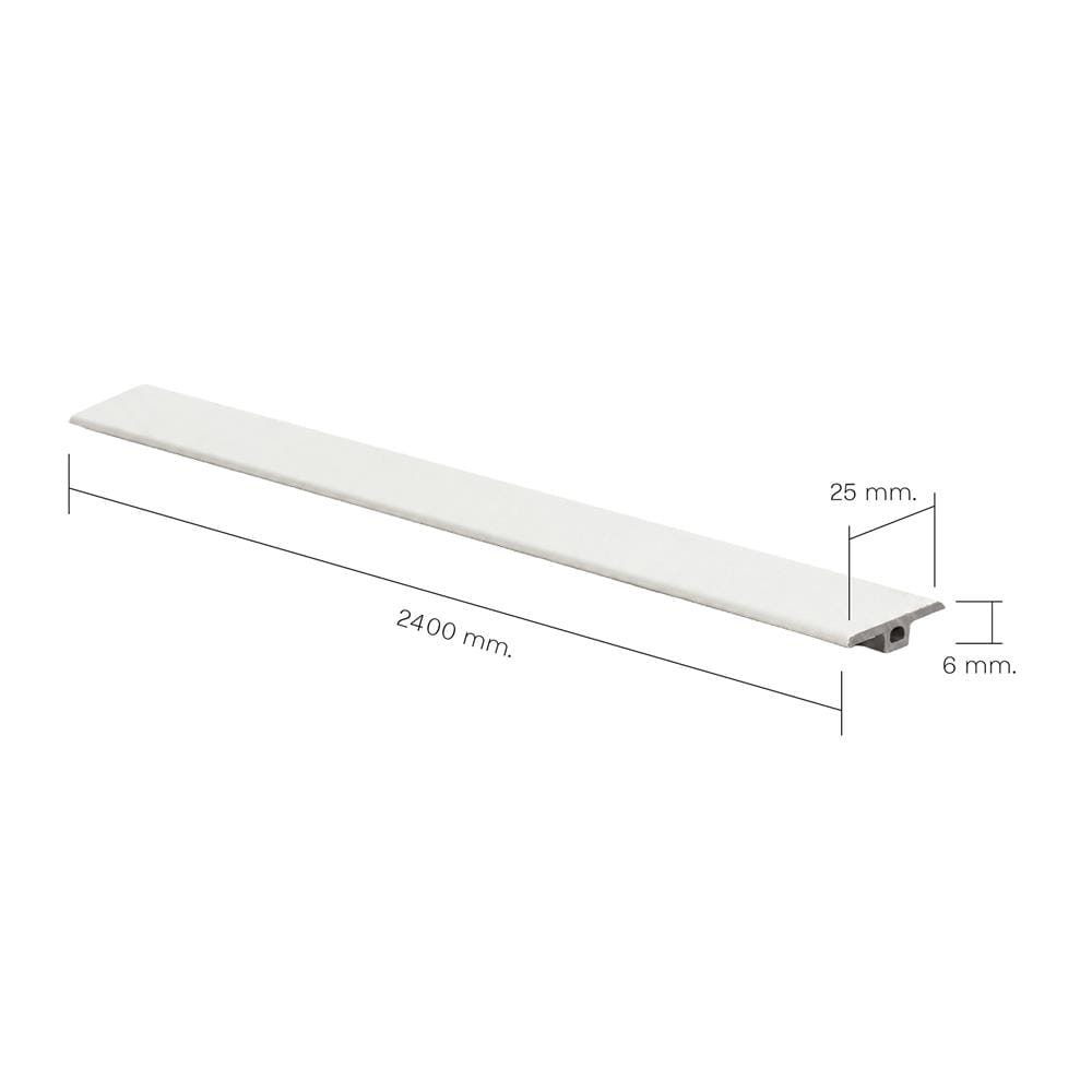 ตัวจบระดับเดียวกัน PVC SMARTMATT 2.5x240x0.6 ซม. สี 114-5