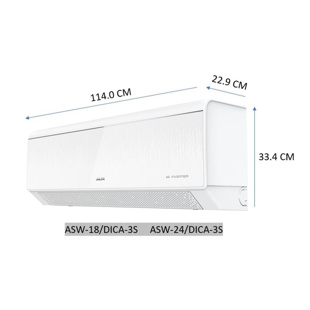 แอร์ผนัง AUX ASW-24/DICA-3S-PRO 23900 บีทียู อินเวอร์เตอร์