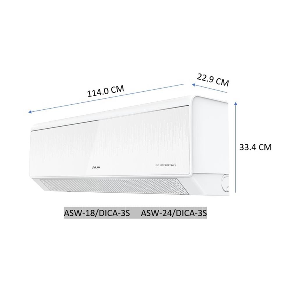 แอร์ผนัง AUX ASW-18/DICA-3S-PRO 18000 บีทียู อินเวอร์เตอร์