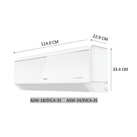 แอร์ผนัง AUX ASW-18/DICA-3S-PRO 18000 บีทียู อินเวอร์เตอร์_4