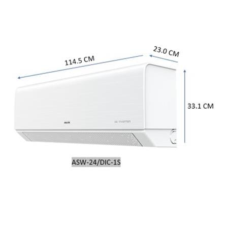 แอร์ผนัง AUX ASW-24/DIC-1S 24600 บีทียู อินเวอร์เตอร์_5