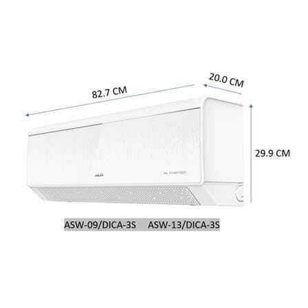แอร์ผนัง AUX ASW-09/DICA-3S-PRO 9000 บีทียู อินเวอร์เตอร์_4