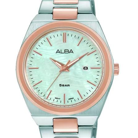 นาฬิกาข้อมือผู้หญิง ALBA รุ่น AH7DK0X ขนาด 32 มม. สีขาวมุก_1