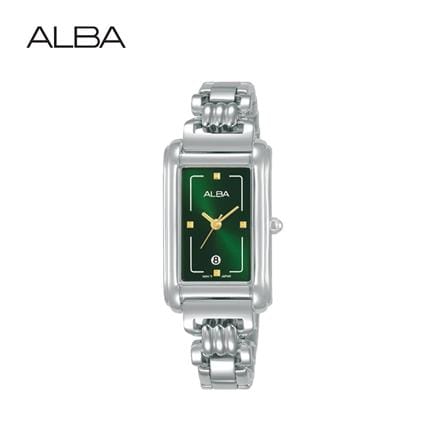 นาฬิกาข้อมือผู้หญิง ALBA รุ่น AH7DB9X21X ขนาด 34 มม. สีเขียว