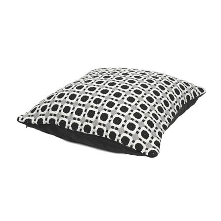 หมอนอิง HOME LIVING STYLE LEAFY 17x17 นิ้ว สีดำ_4