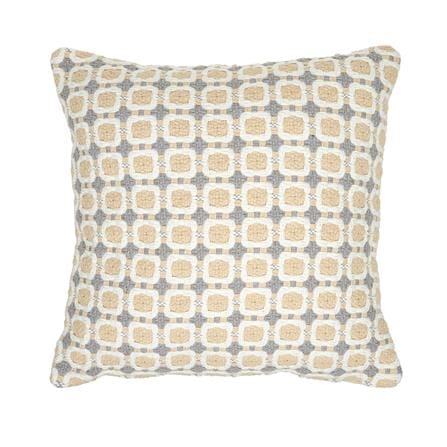หมอนอิง HOME LIVING STYLE LEAFY 17x17 นิ้ว สีครีม_0