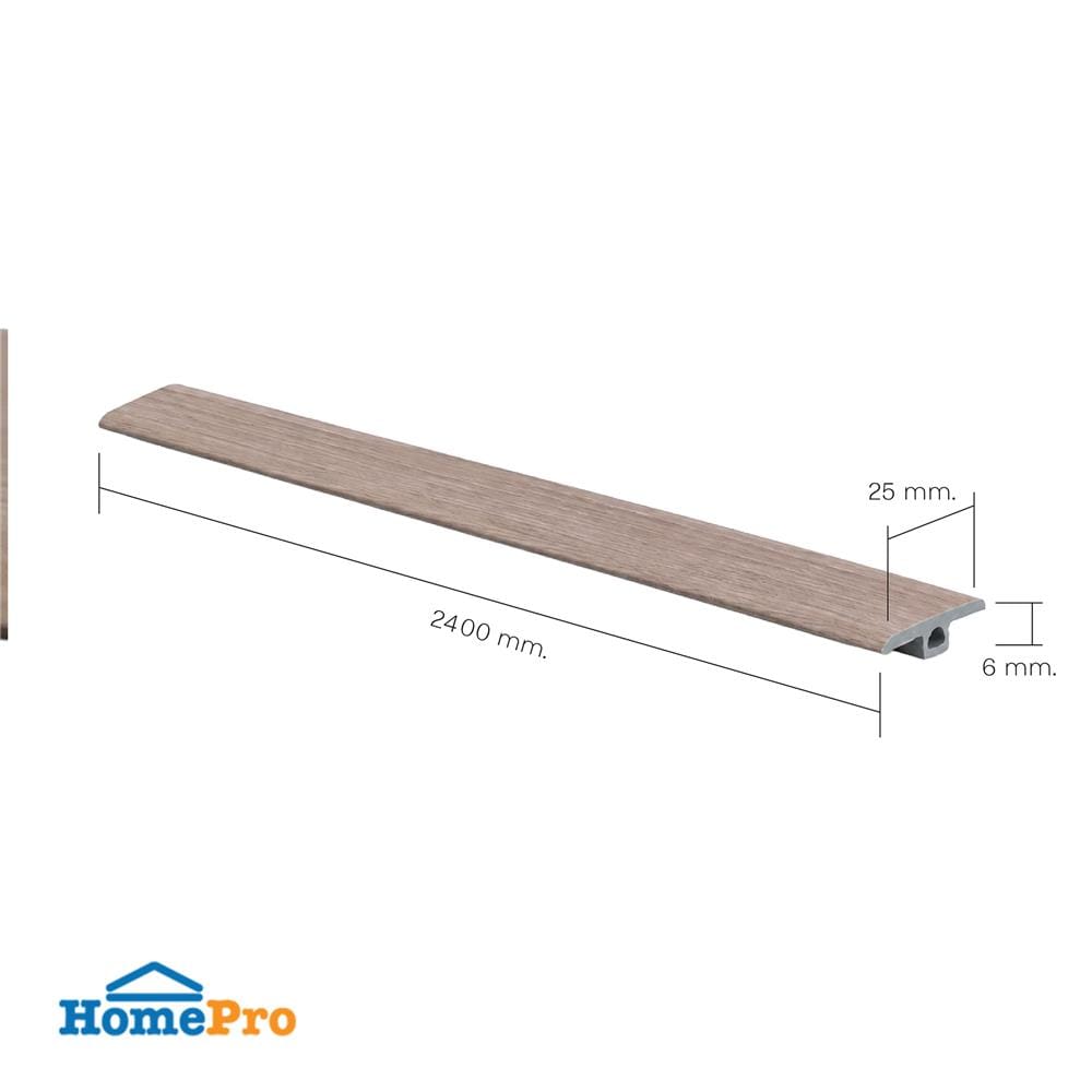 ตัวจบระดับเดียวกัน PVC SMARTMATT 2.5x240x0.6 ซม. สี 307