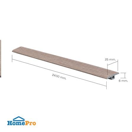 ตัวจบระดับเดียวกัน PVC SMARTMATT 2.5x240x0.6 ซม. สี 307_3