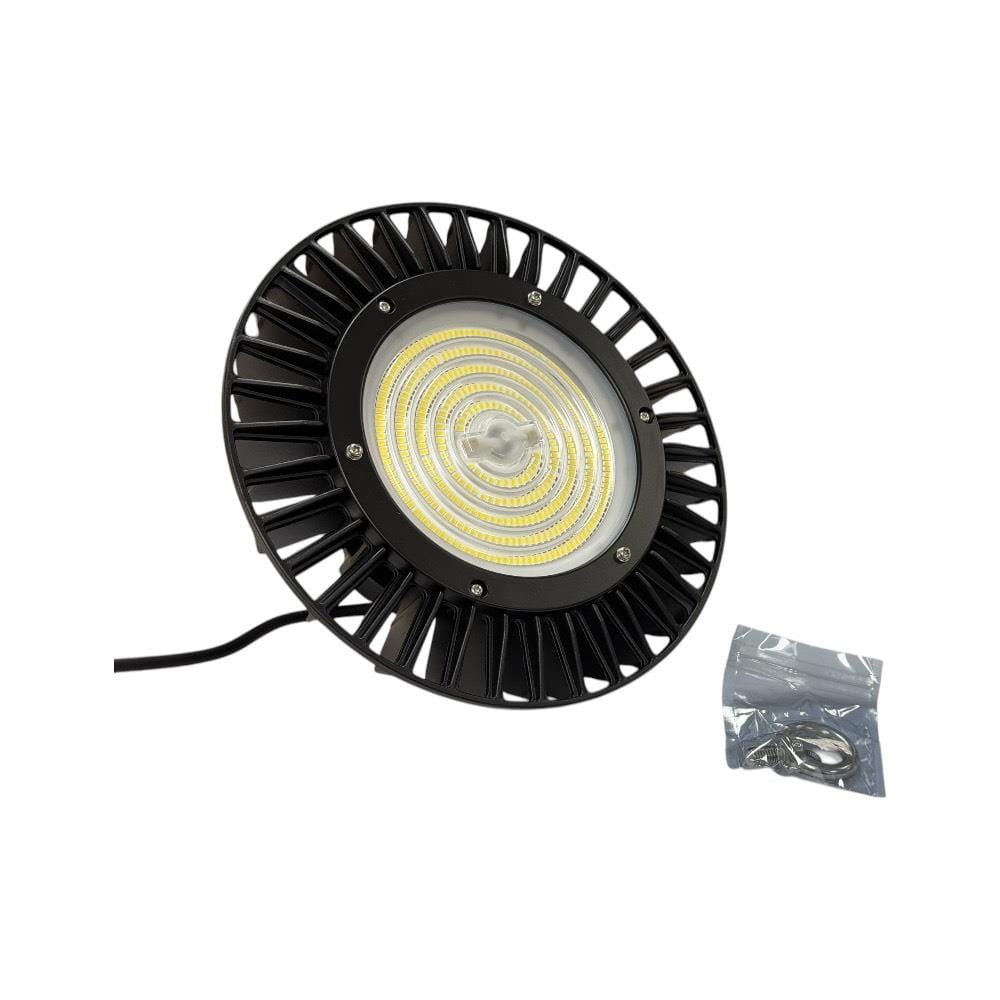 โคมไฮเบย์ LED L&E HBL711 130 วัตต์ DAYLIGHT สีดำ