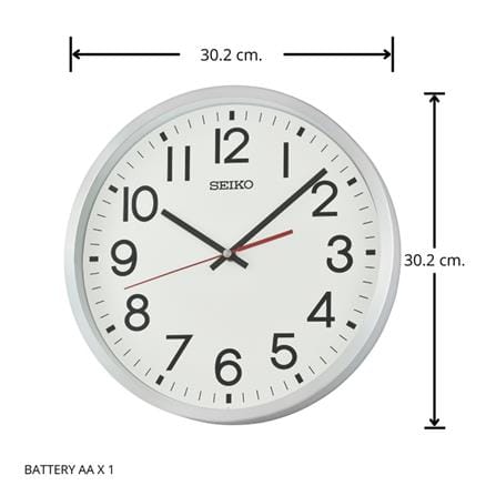 นาฬิกาแขวน SEIKO CLOCKS QXA8615 11.8 นิ้ว สี WHITE_2