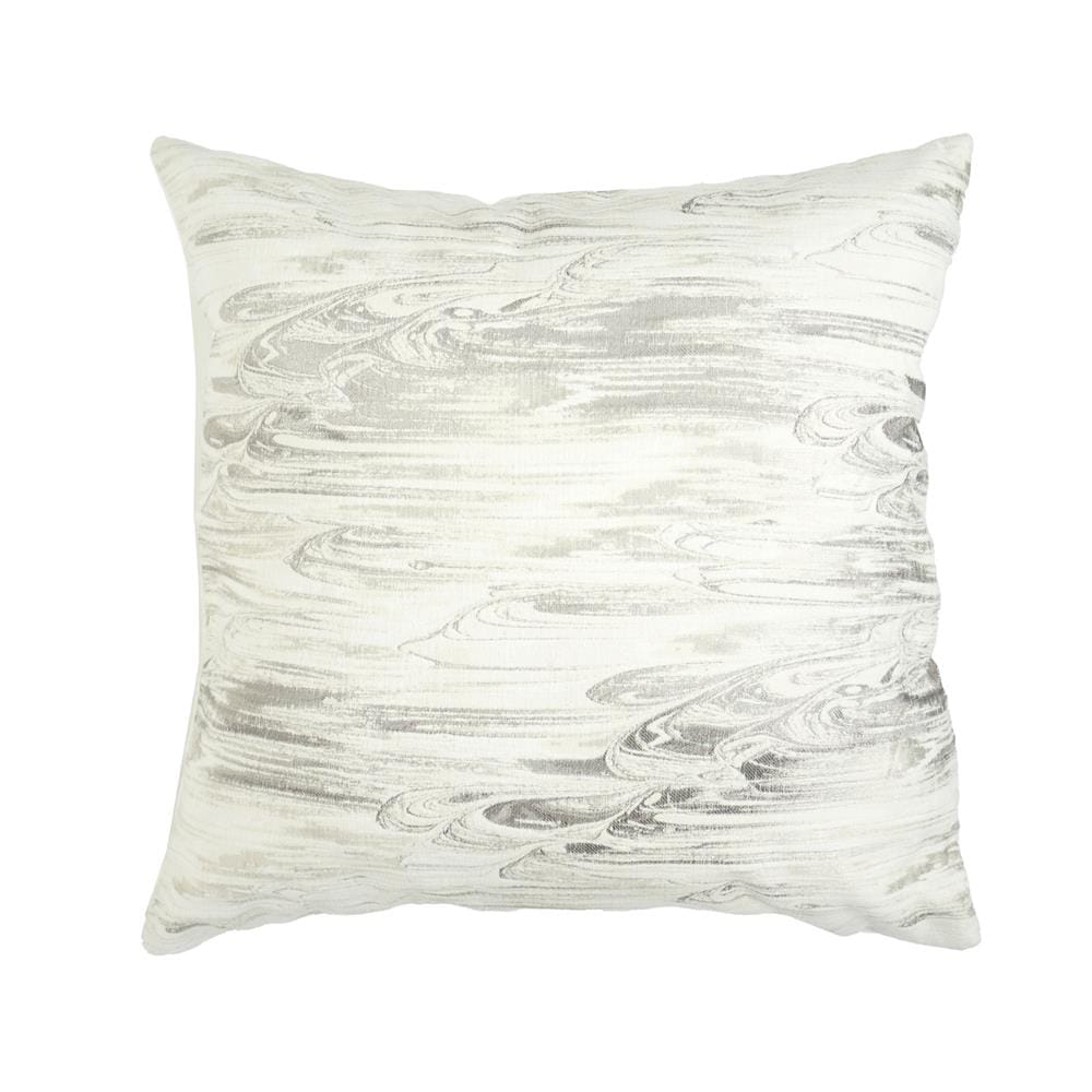 หมอนอิง HOME LIVING STYLE MARBLED 17x17 นิ้ว สีเทา