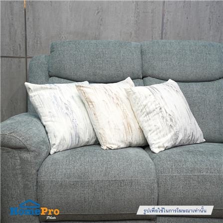 หมอนอิง HOME LIVING STYLE MARBLED 17x17 นิ้ว สีเทา_6