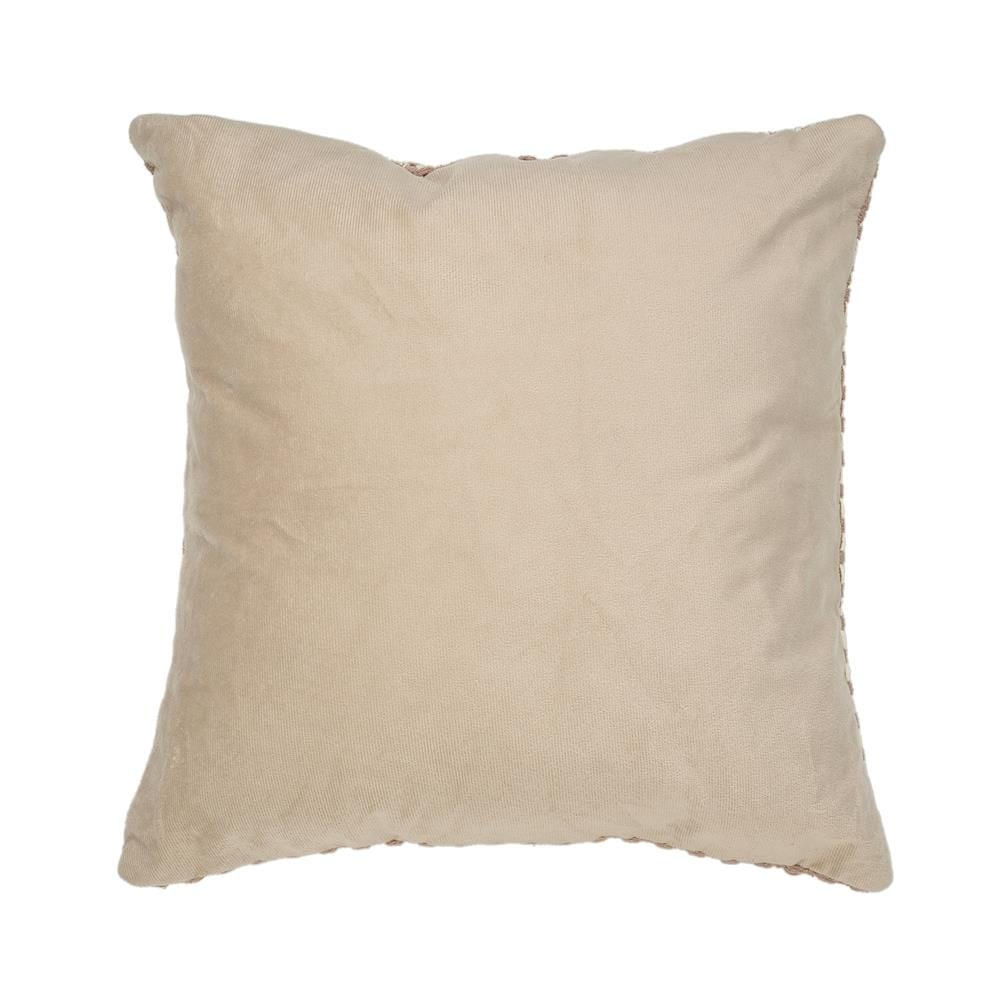 หมอนอิง HOME LIVING STYLE WICKER 17x17 นิ้ว สีน้ำตาล